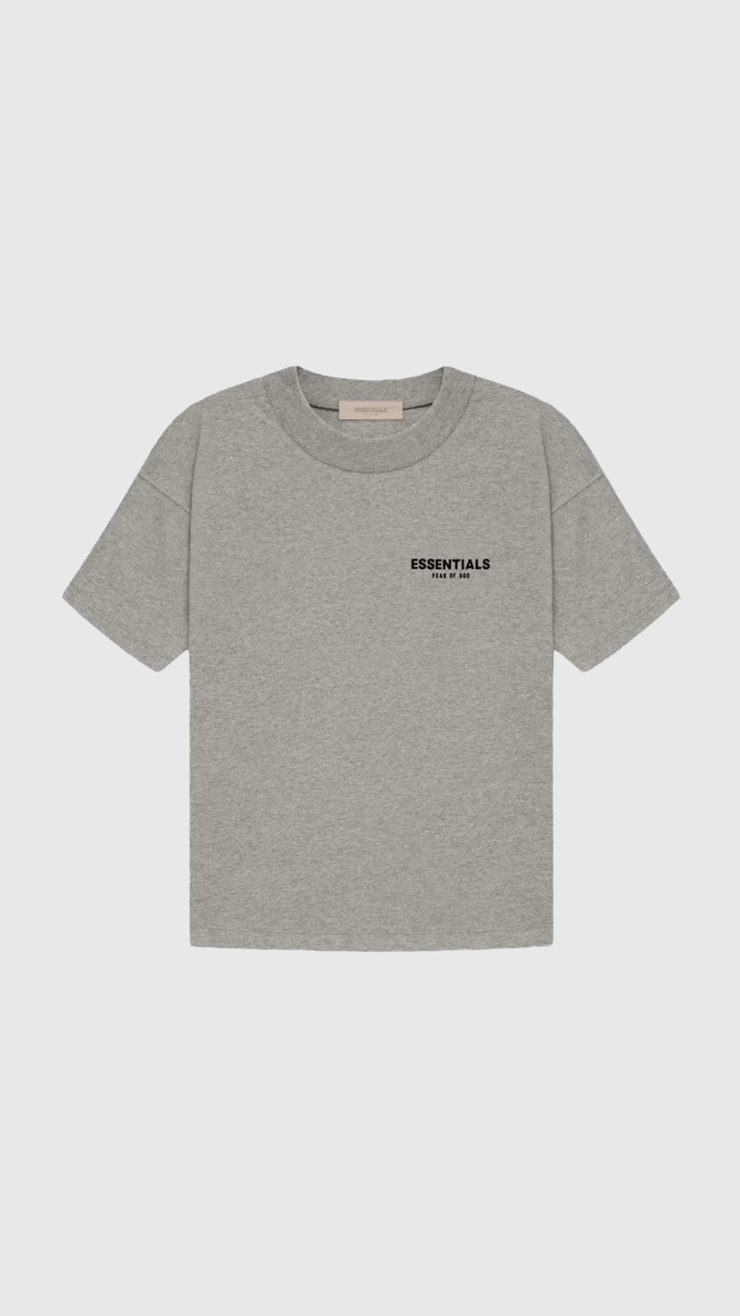 Essential Tee – Stone Grey