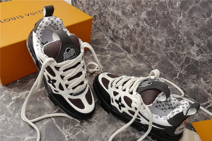 LOUIS VUITTON SKATE SNEAKER MARRON BEIGE
